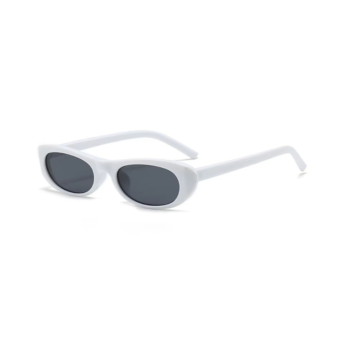 Suki Sunglasses - White Black
