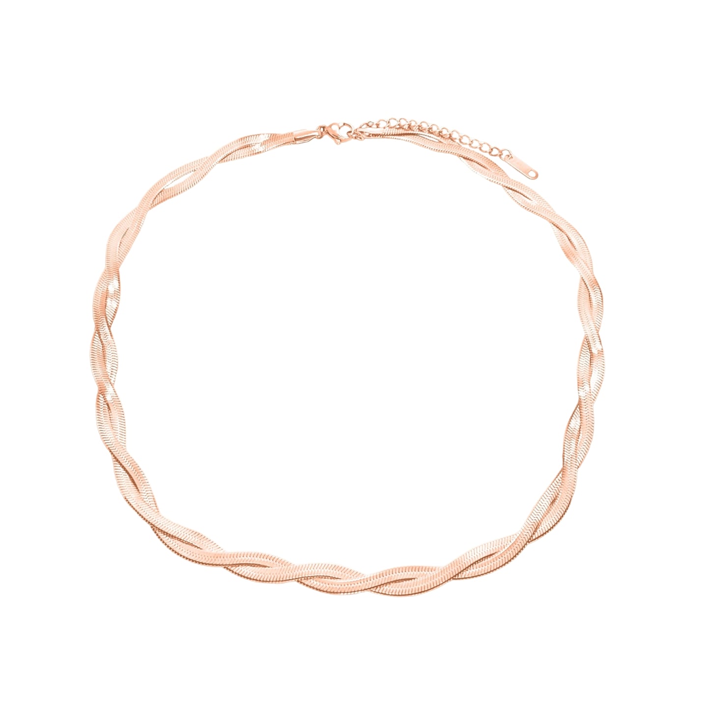 Dora Halsband - Roséguld