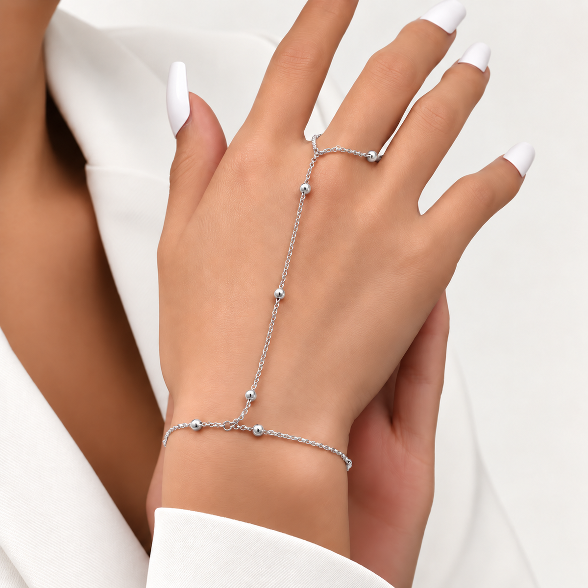 Naya Armband-ring - Zilver