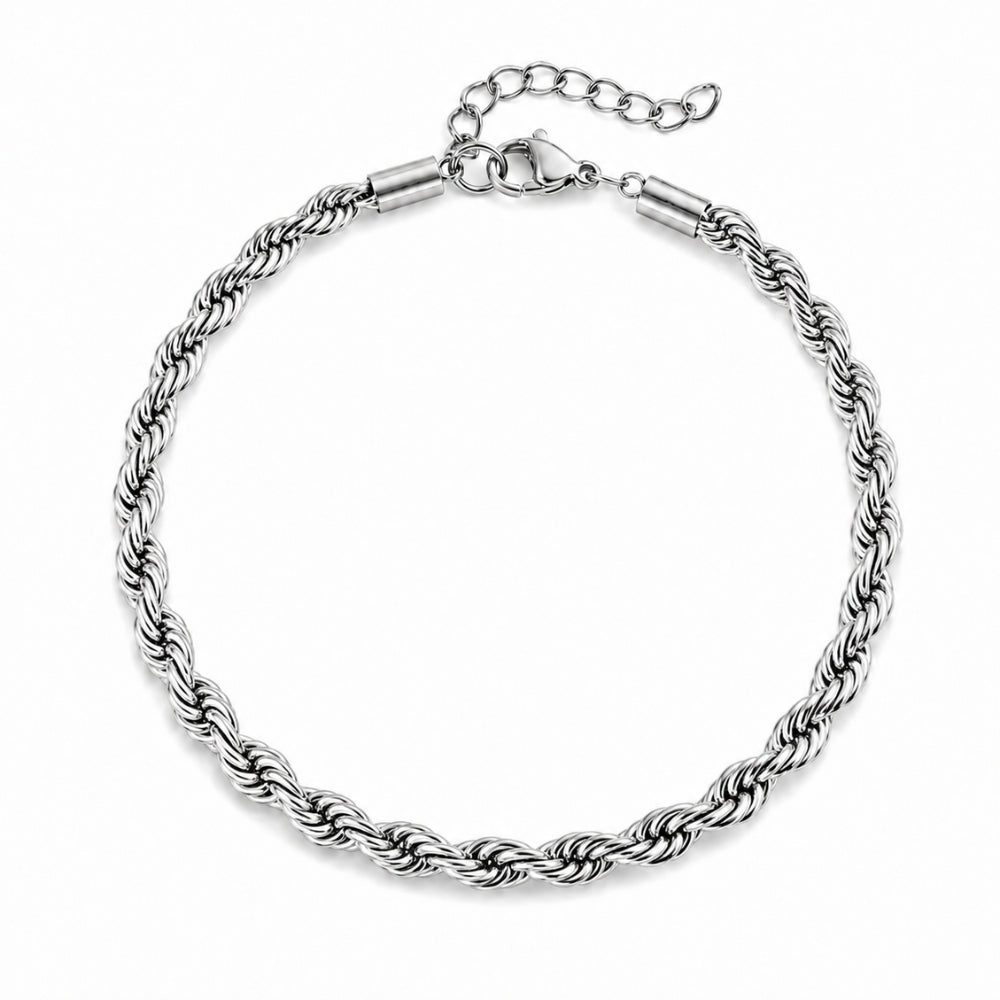 Seil Armband - Edelstahl 4MM
