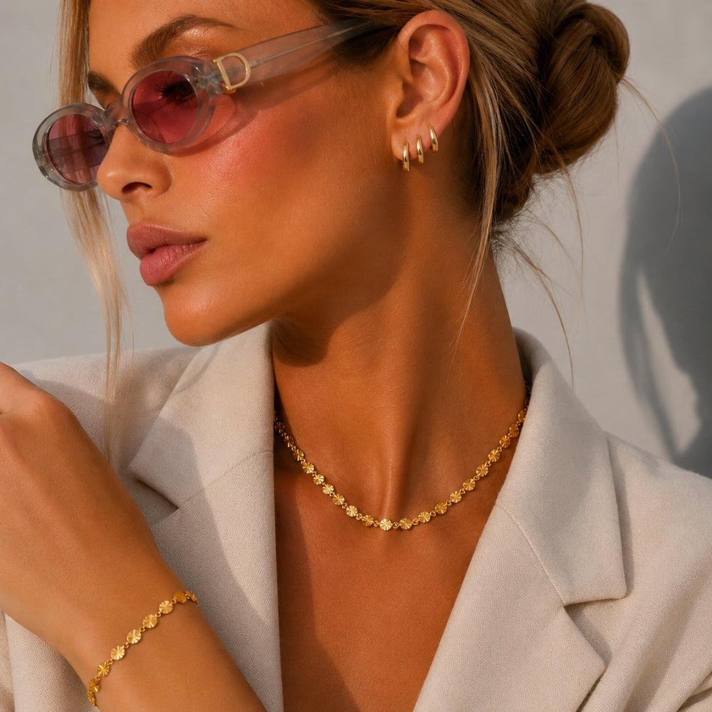 Sun Dream Halsband - Guld
