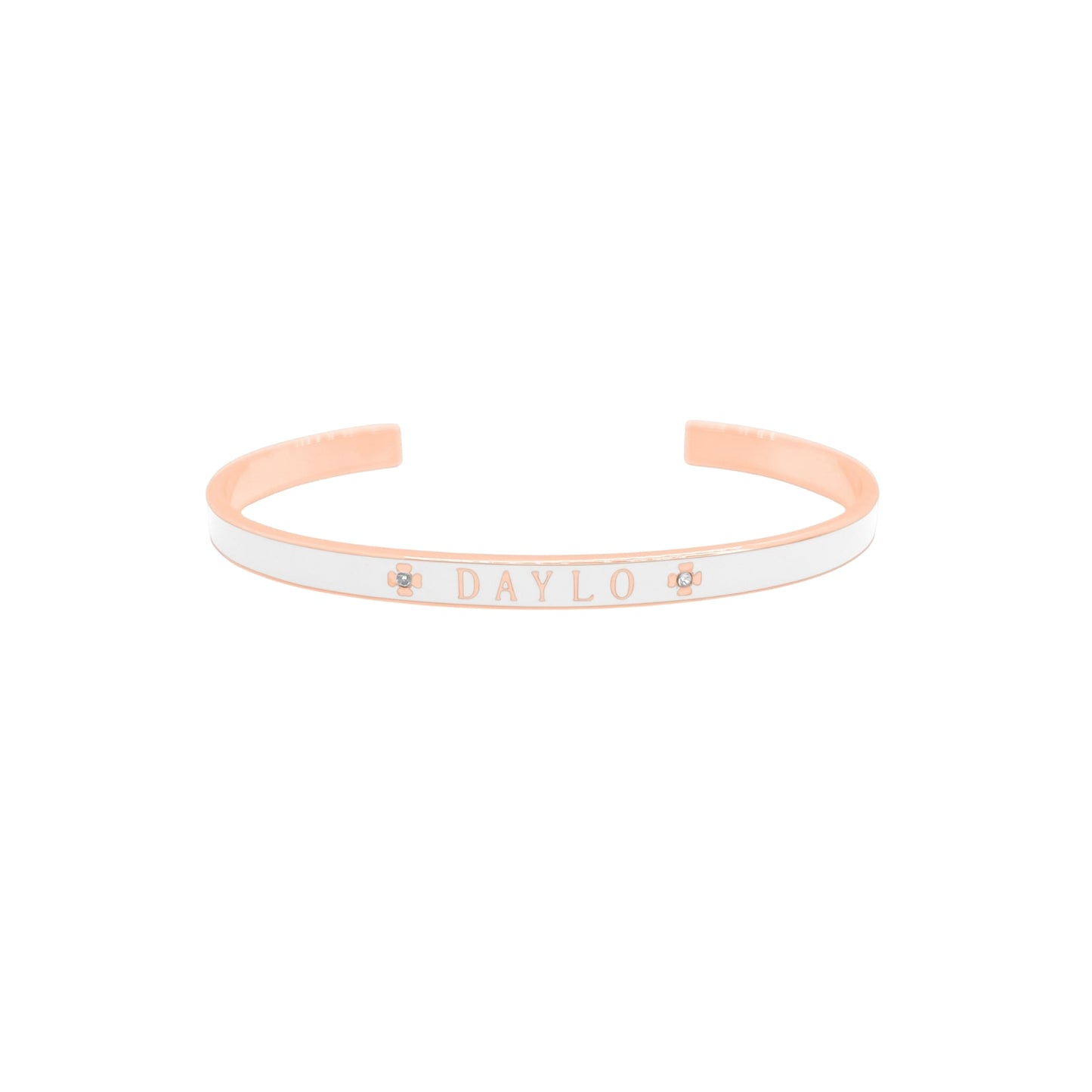 Armband - Roségold/Weiß