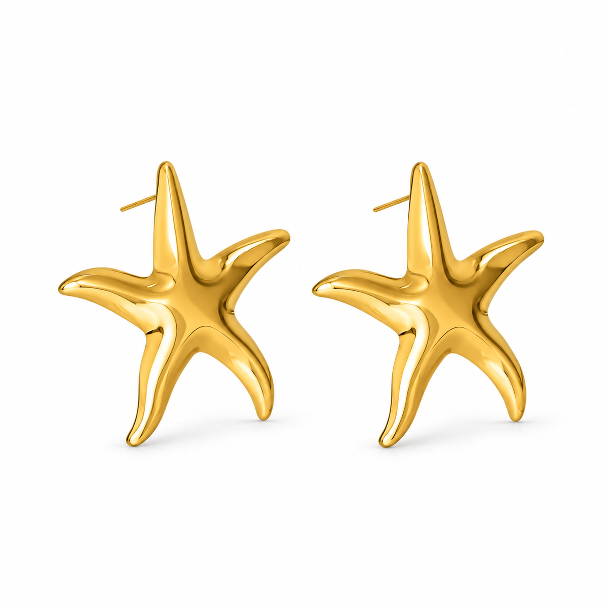 Nella Oorbellen - Goud