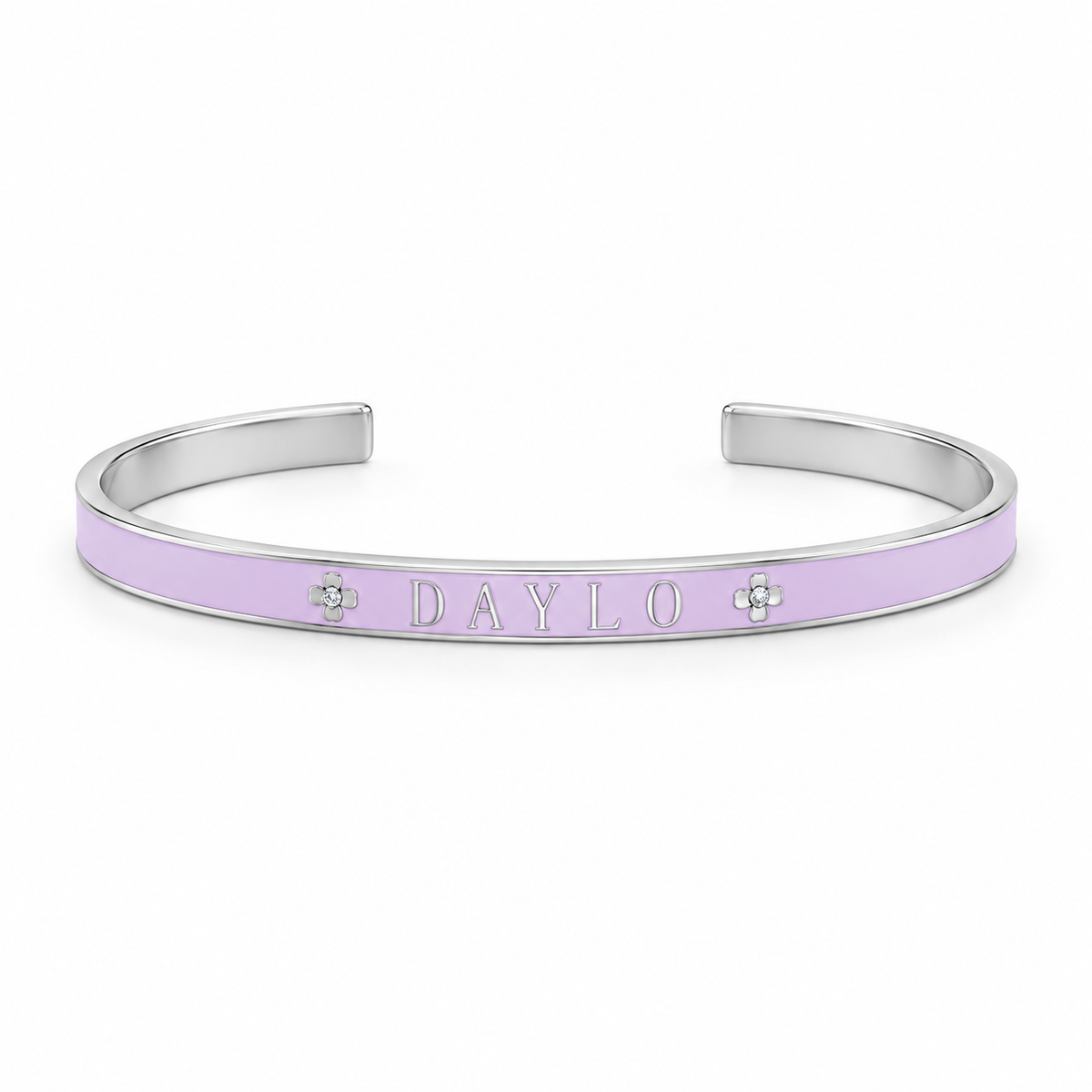 Armband - Zilver/Paars