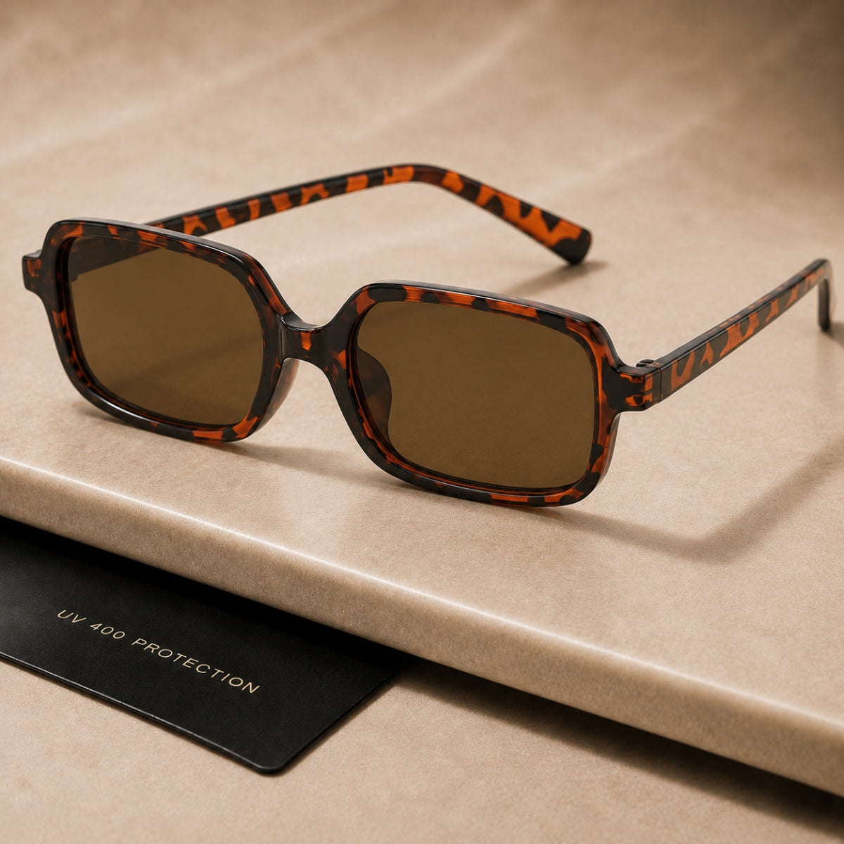 Seline Sonnenbrille - Leopard Braun