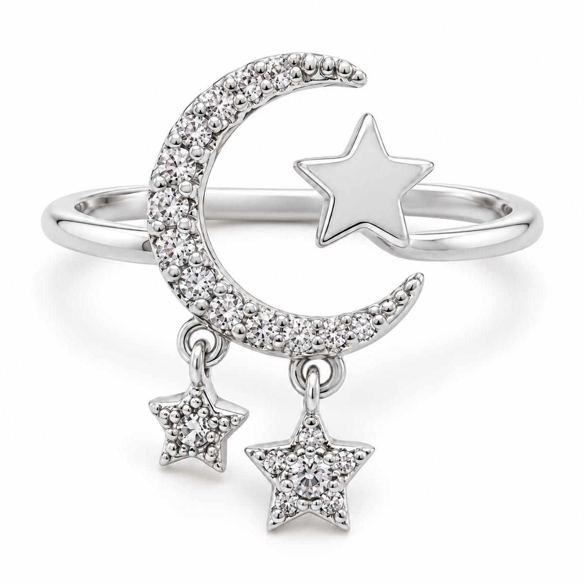 Romilly Maanring - Zilver