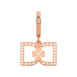 DD Hoops Diamond - Rose Gold