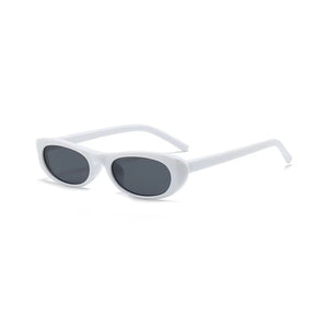 Suki Sunglasses - White Black
