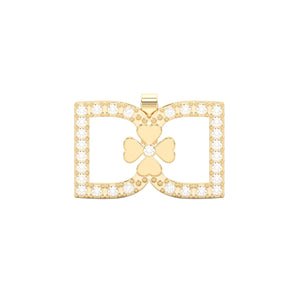 DD Oorbellen met Diamanten - Goud