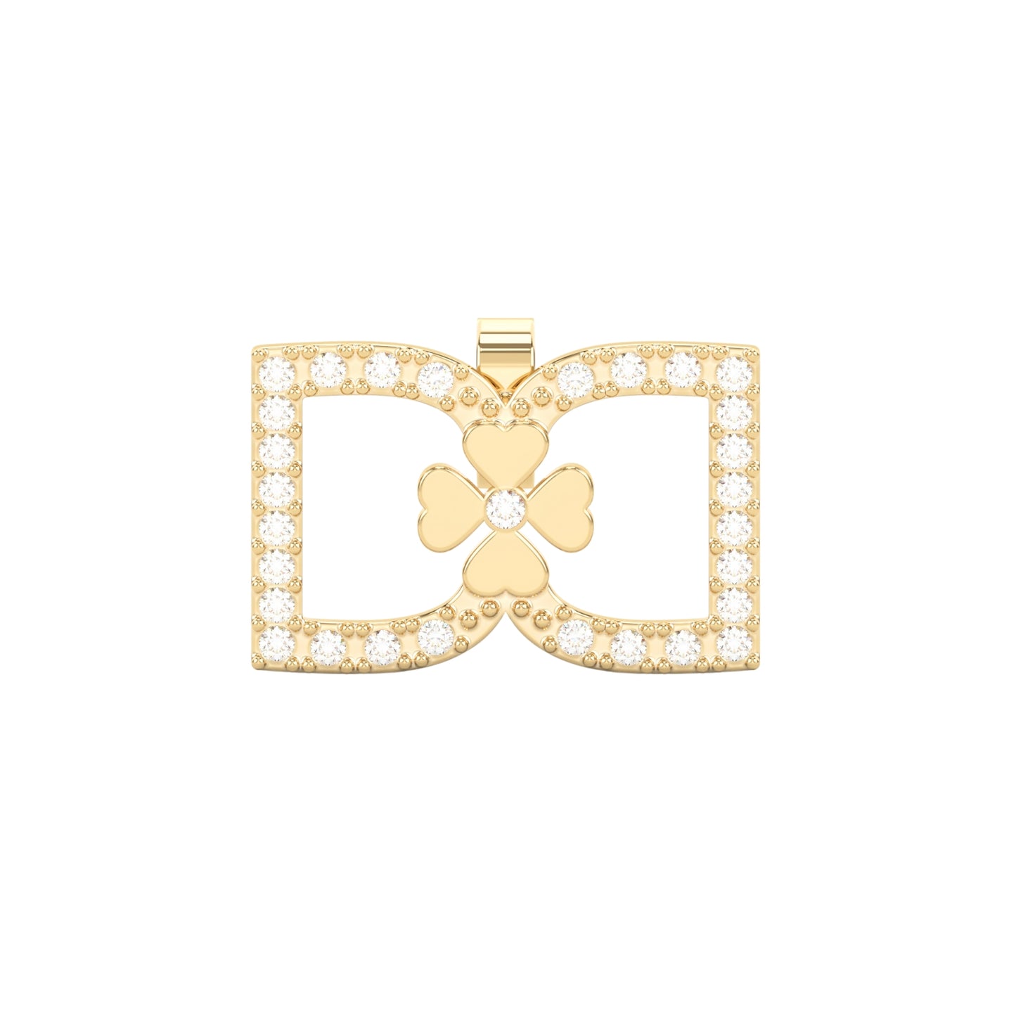 DD Oorbellen met Diamanten - Goud