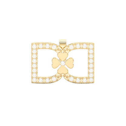 DD Oorbellen met Diamanten - Goud