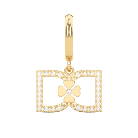 DD Hoops Diamond - Gold