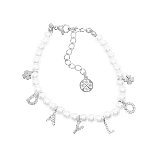 Parel Armband - Zilver