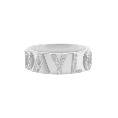 Signature Diamond Ring - Silver