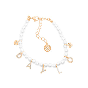 Parel Armband - Roségoud