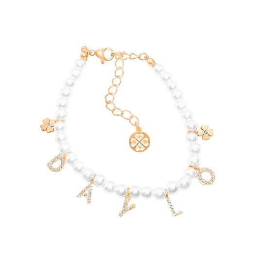 Pearl Bracelet - Rose Gold