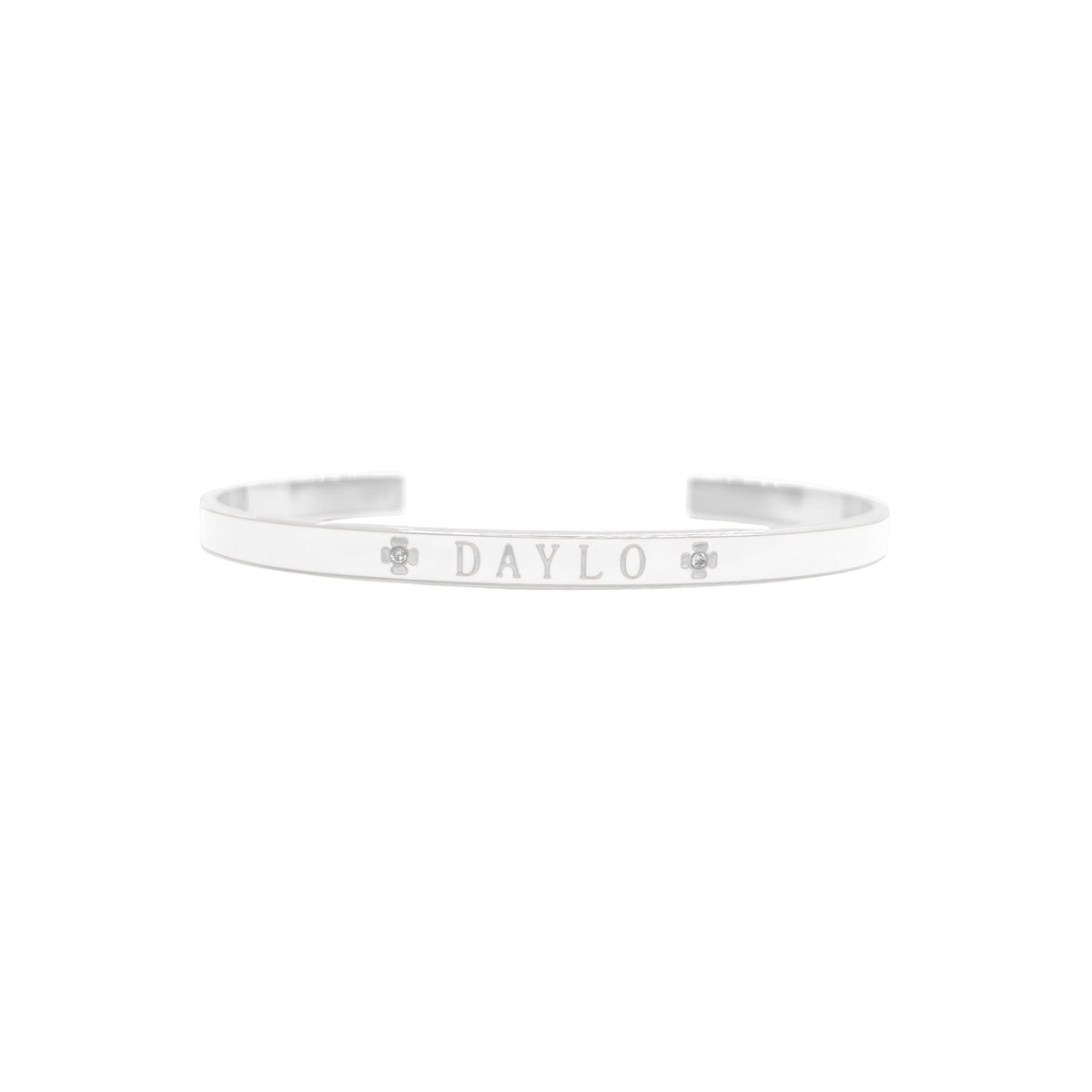 Armband - Zilver/Wit