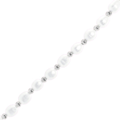 Zoey Parelketting - Zilver