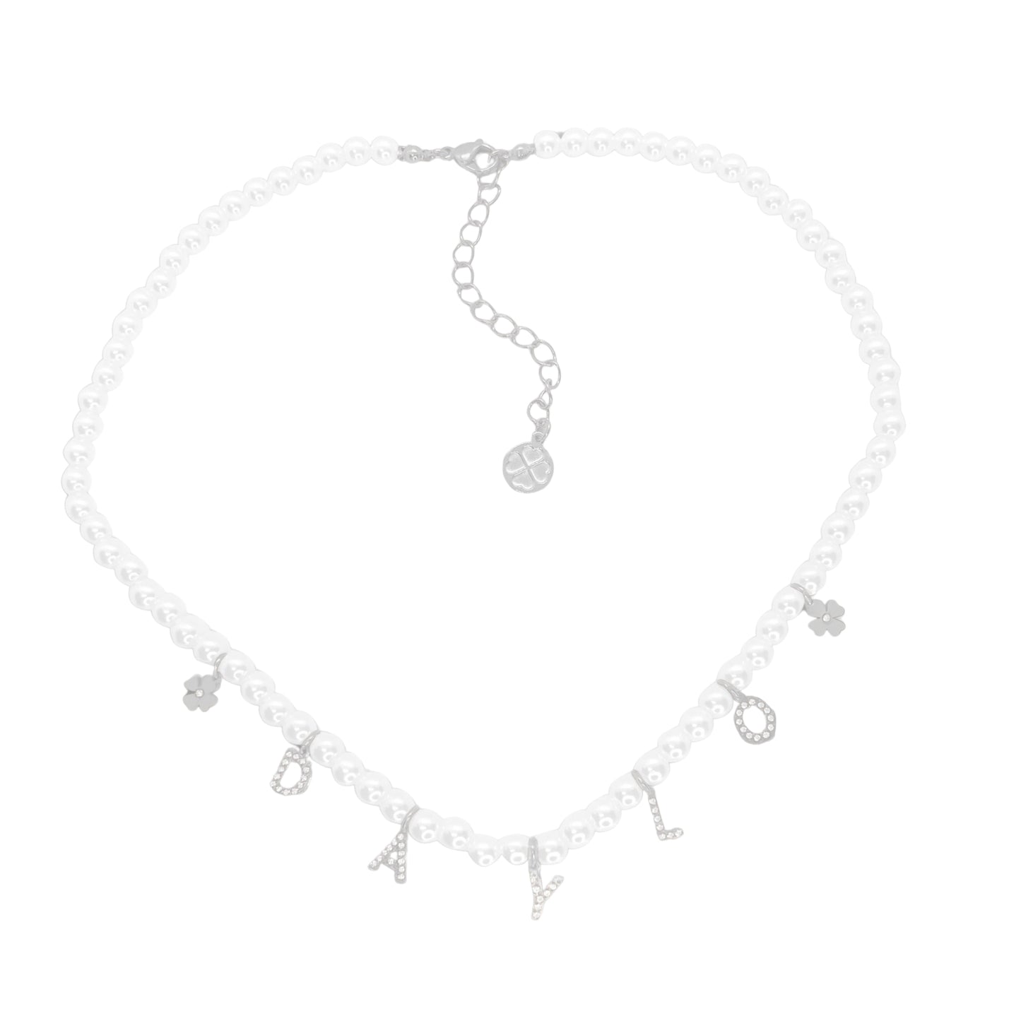 Pearl Necklace - Silver