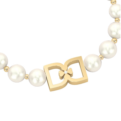 DD Pearl Bracelet - Gold