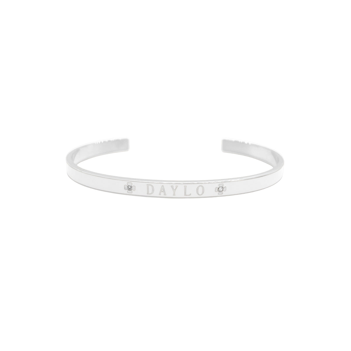 Armband - Zilver/Wit