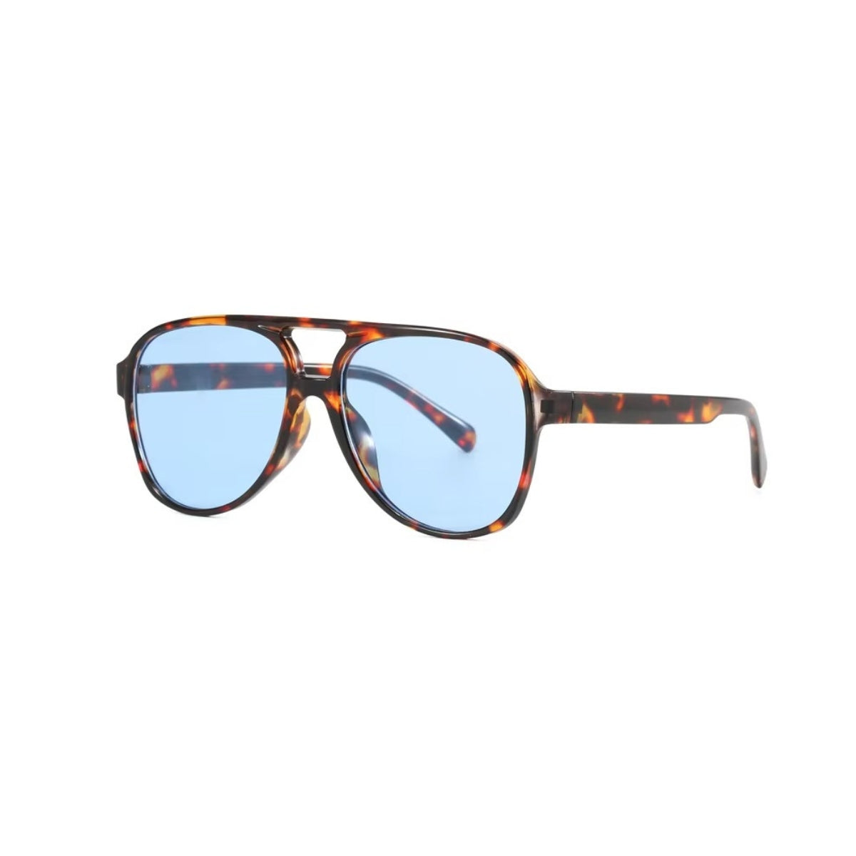 Sarena Sunglasses - Leopard Blue
