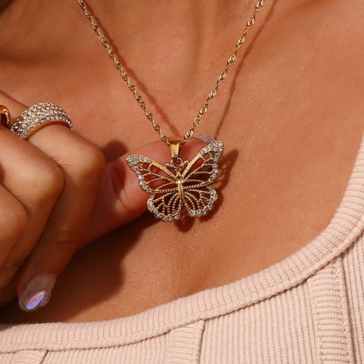 Selah Ketting - Goud