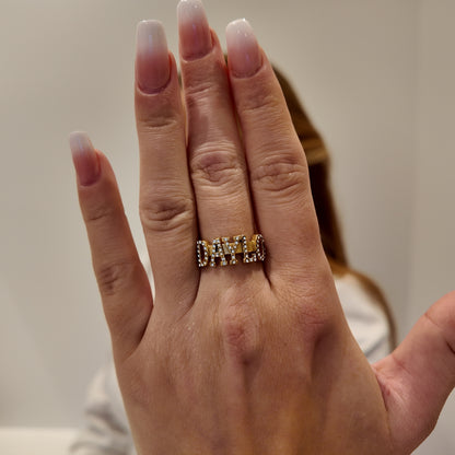 Ring Diamanten - Goud