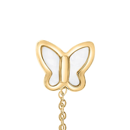 Iris Oorbellen - Goud