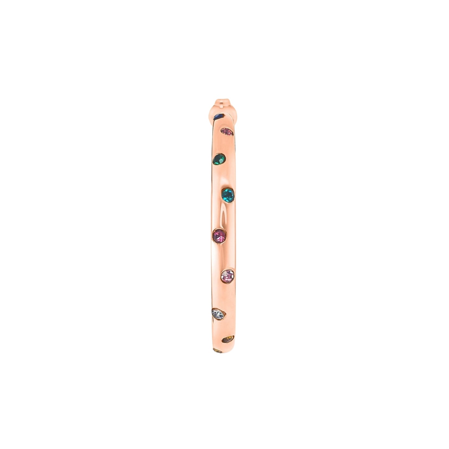 Halo Örhängen - Roséguld