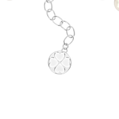 DD Parel Armband met Diamanten - Zilver