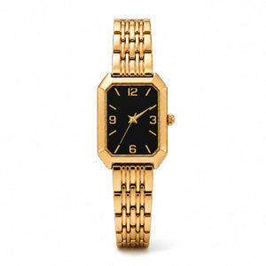 Aira Horloge - Goud / Zwart