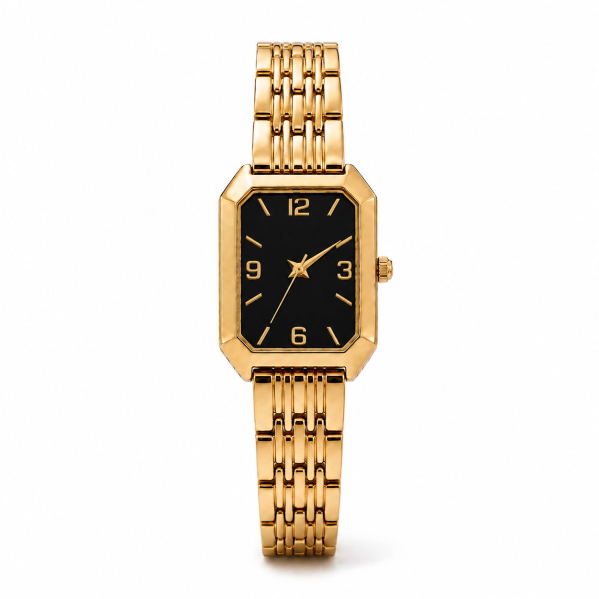 Aira Horloge - Goud / Zwart