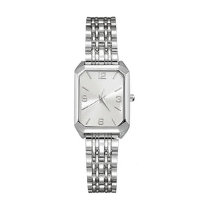 Aira Horloge - Zilver / Wit