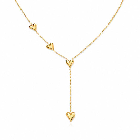 Alva Hart Ketting - Goud