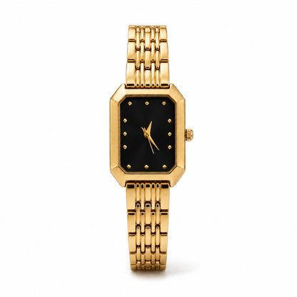 Amara Horloge - Goud / Zwart