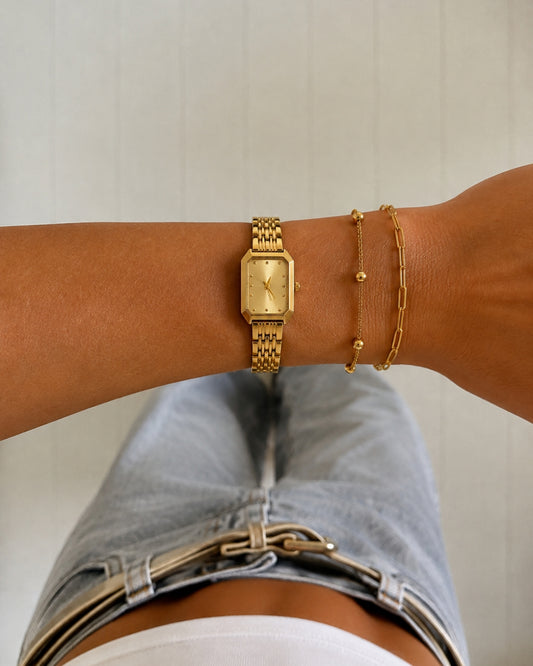 Amara Horloge - Goud / Goud