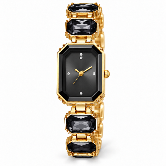 Antonia Horloge - Goud / Zwart