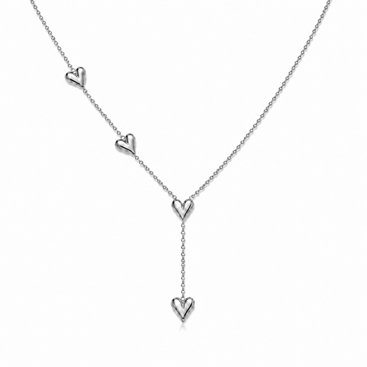 Alva Hart Ketting - Zilver