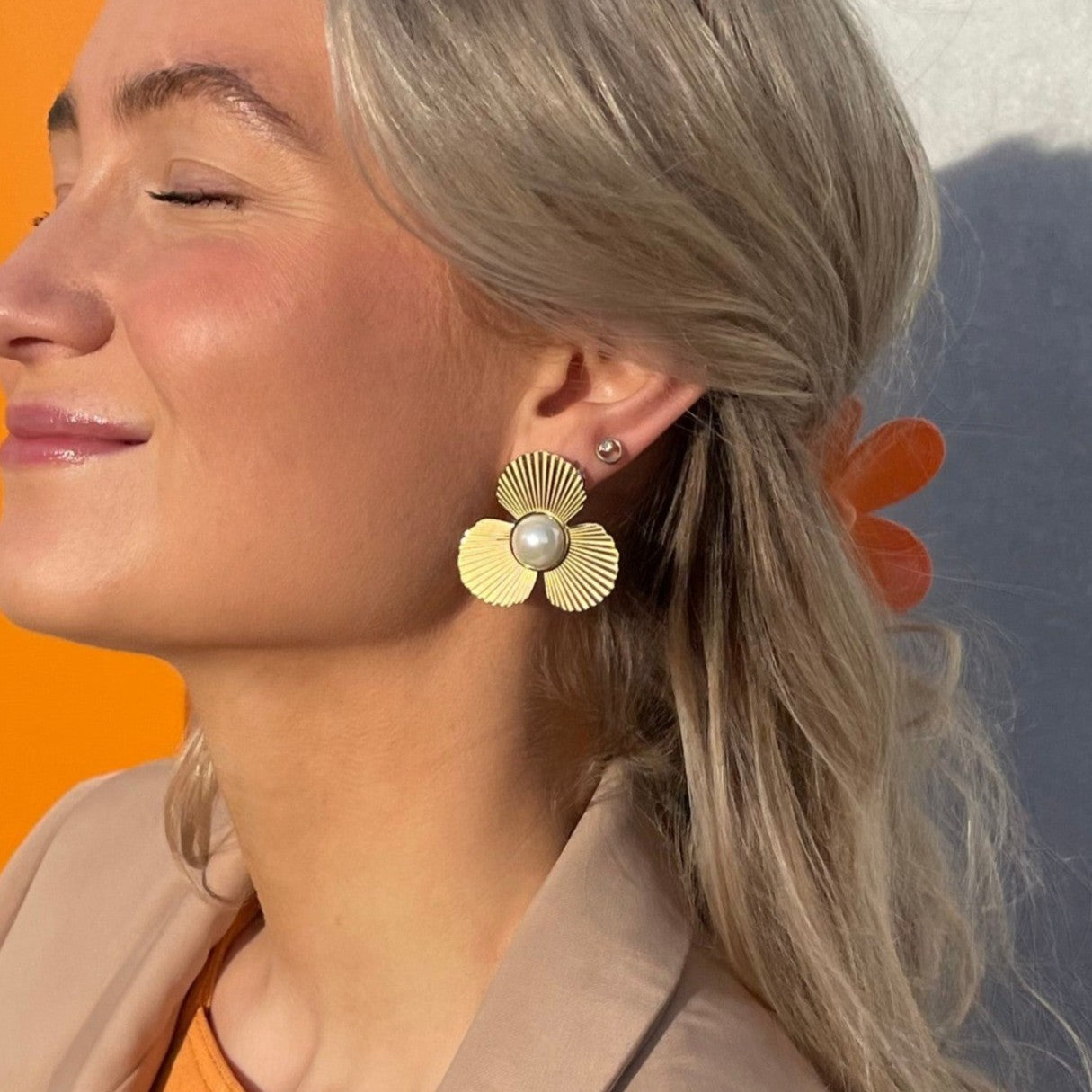 Ivy Earrings - Gold