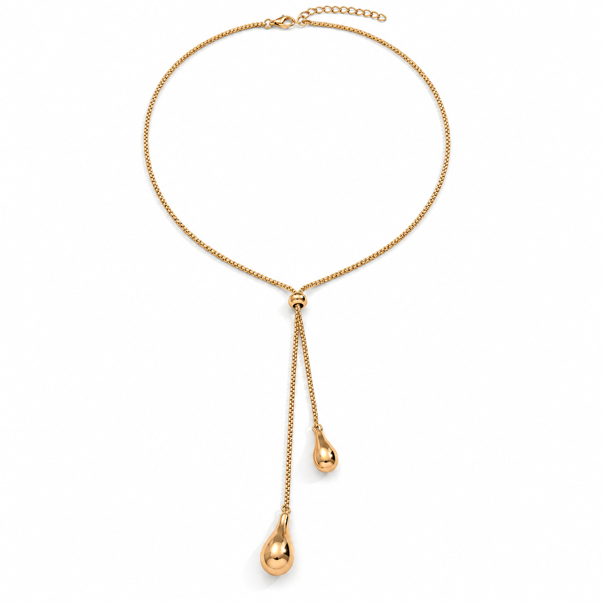 Livia Druppelketting – Goud