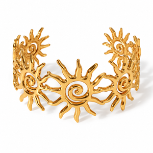 Ayla Zonnearmband – Goud