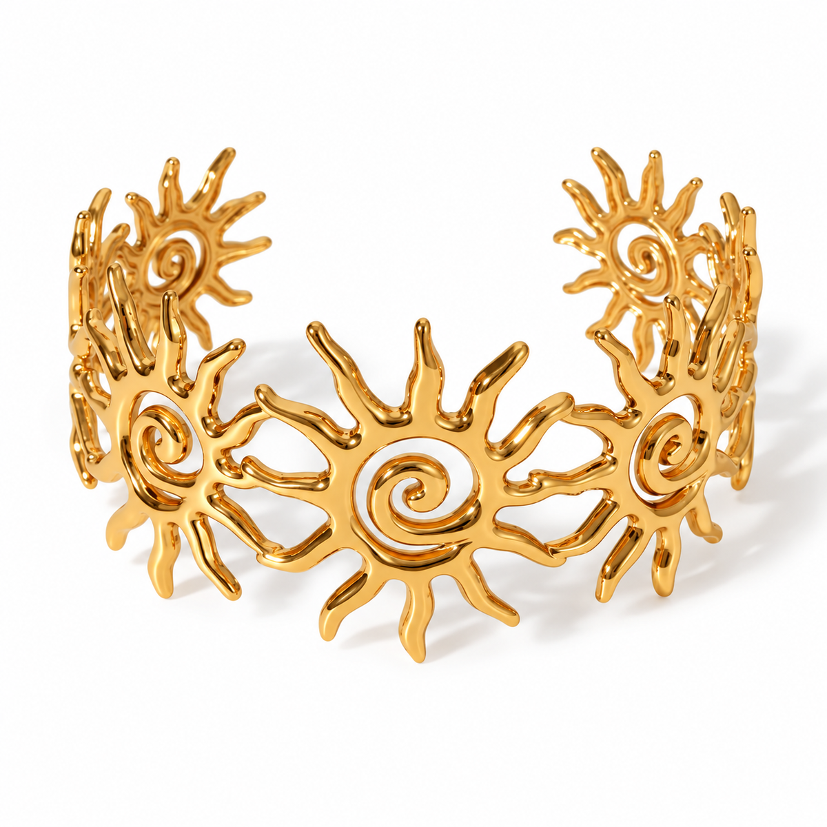 Ayla Zonnearmband – Goud