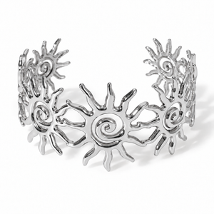 Ayla Zonnearmband – Zilver