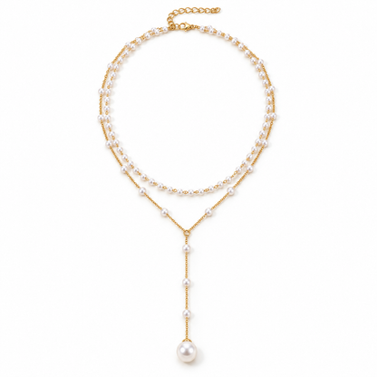 Seraphina Parelketting – Goud