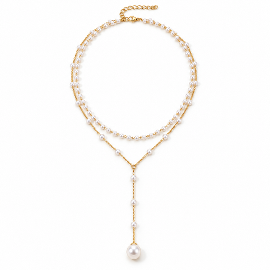 Seraphina Parelketting – Goud