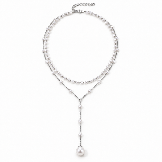 Seraphina Parelketting – Zilver