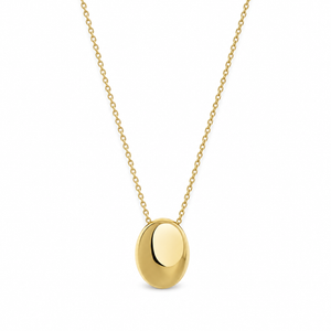 Viona Oval Ketting – Goud