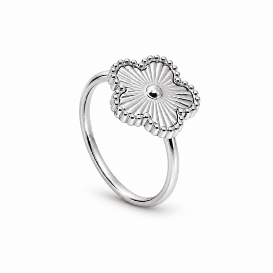 Evelia Bloom Ring - Zilver