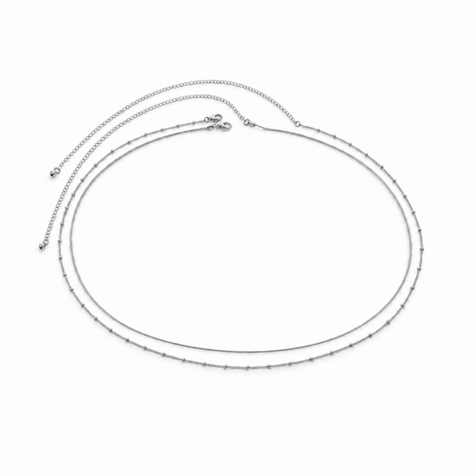 Sia Navelketting – Zilver